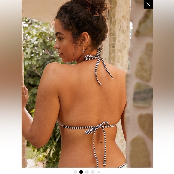 American Eagle
Aerie Ruffle String Triangle Bikini Set. S bottom, L top NWT - Picture 3 of 13